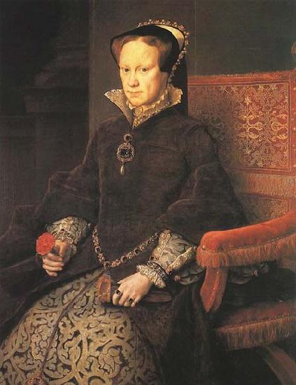 MOR VAN DASHORST, Anthonis Queen Mary Tudor of England China oil painting art